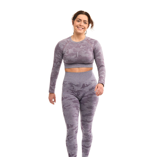 Superior Performance - Camo Purple Leggings