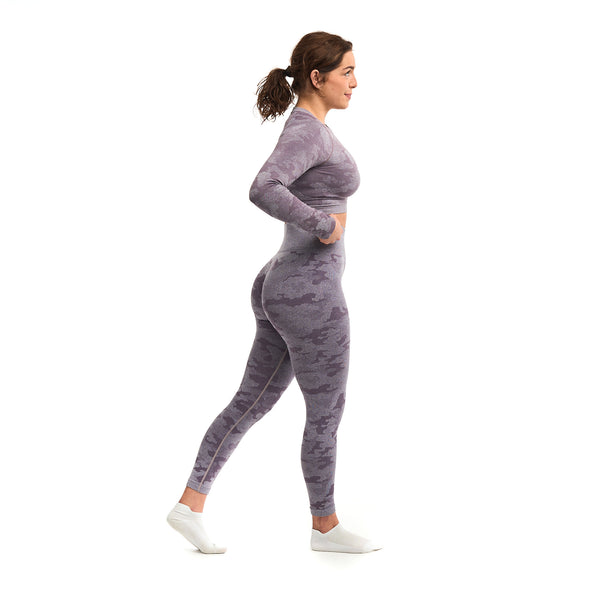 Superior Performance - Camo Purple Leggings