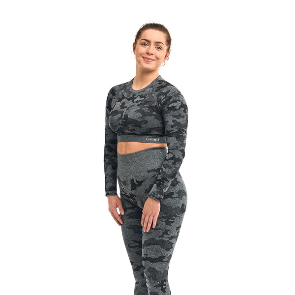 Superior Performance - Camo Grey Leggings
